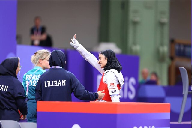 صعود زهرا رحیمی به نیمهنهایی پارالمپیک پاریس صعود زهرا رحیمی به نیمهنهایی پارالمپیک پاریس