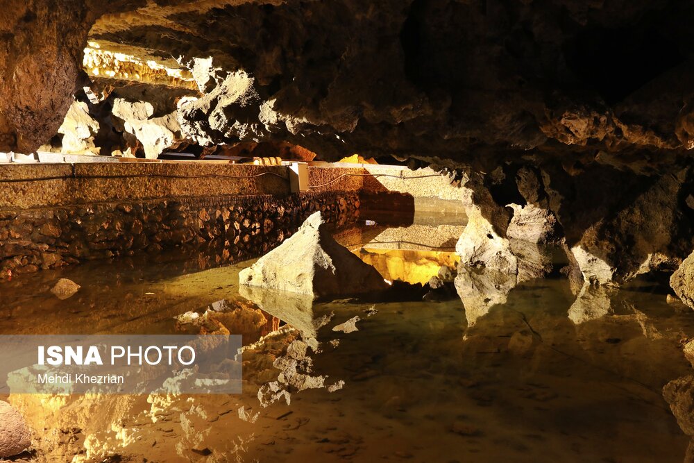 غار آبی علیصدر، میزبان گردشگران - استان همدان