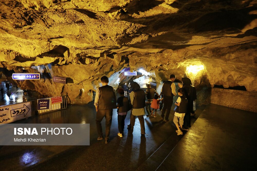 غار آبی علیصدر، میزبان گردشگران - استان همدان