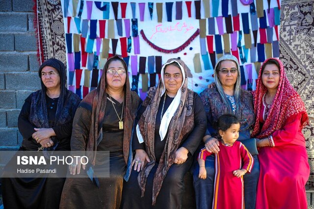 سمفونیِ تزئینات در لباسهای ترکمن!