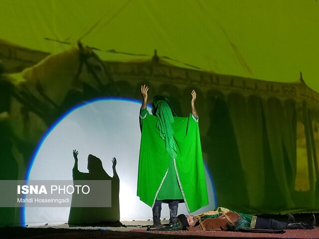 اجرای نمایش و رزمایش کربلای ۵ در جلوههای عاشقی شهرستان مرزی آستارا