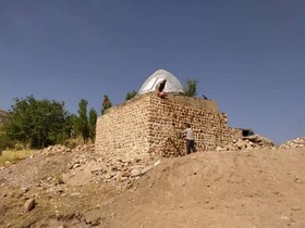 مرمت امامزاده سید جمال الدین محمد (جمال کل) خرم‌آباد