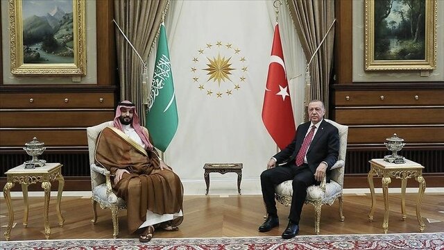 گفت‌وگوی تلفنی اردوغان و بن سلمان درباره جنگ غزه