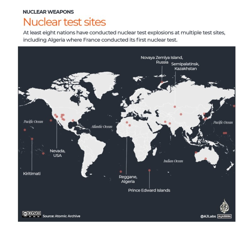 امنیت بشر زیر سایه آزمایشهای هستهای