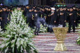 مراسم خطبه خوانی شب شهادت امام رضا(ع)