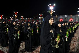 مراسم خطبه خوانی شب شهادت امام رضا(ع)