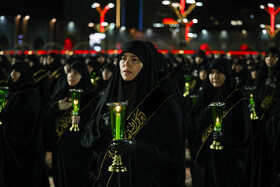 مراسم خطبه خوانی شب شهادت امام رضا(ع)