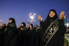 مراسم خطبه خوانی شب شهادت امام رضا(ع)