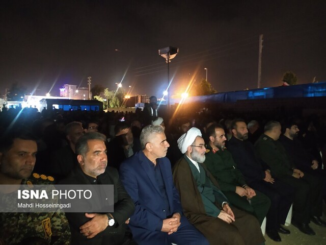 بازدید مسئولان ارشد گیلان از روند اجرای نمایش و رزمایش کربلای ۵ در آستارا