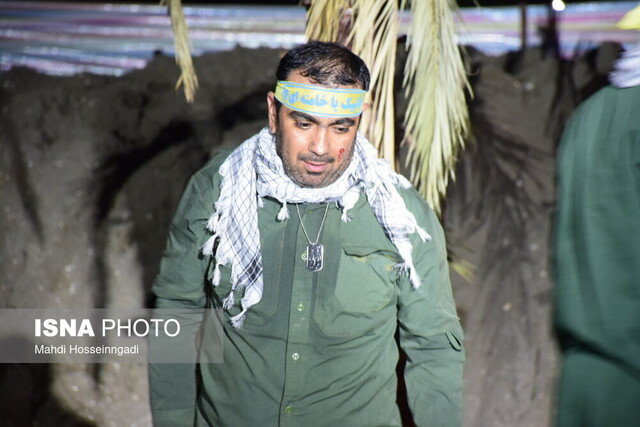 بازدید مسئولان ارشد گیلان از روند اجرای نمایش و رزمایش کربلای ۵ در آستارا