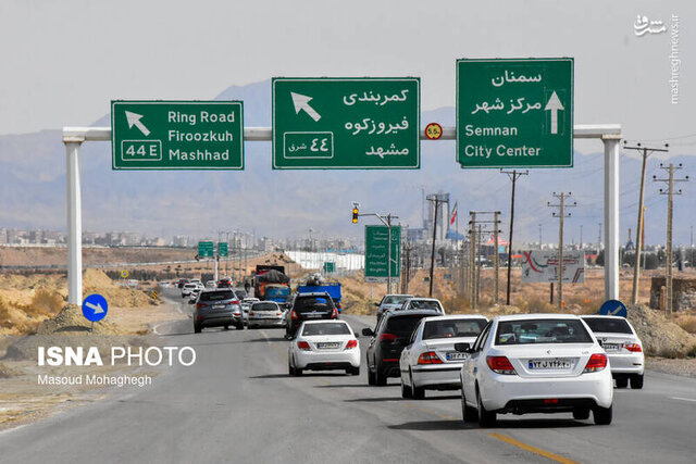 وضعیت ترافیکی محورهای منتهی به مشهد/ ترافیک سنگین و نیمه‌سنگین در جاده‌های شمالی کشور