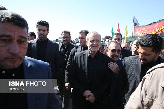 حضور رئیسجمهور در بین زائرین پیاده امام رضا(ع) بهشت هشتم؛ مقصد نخستین سفر استانی رئیس دولت چهاردهم