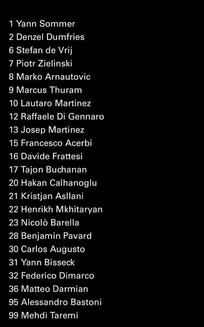 طارمی در فهرست اینتر برای لیگ قهرمانان اروپا طارمی در فهرست اینتر برای لیگ قهرمانان اروپا