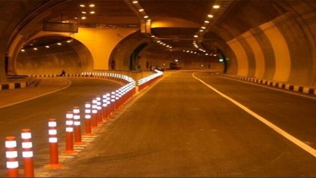 تونل کبیرکوه طولانیترین تونل جادهای کشور زیر بار ترافیک رفت