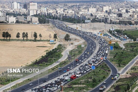 تردد حدود ۷ میلیون خودرو در جاده‌های البرز