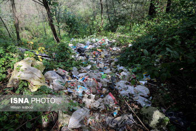 زباله نفس مازندران را گرفت