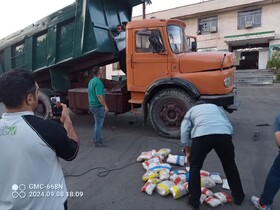 کشف محموله بزرگ ترانزیتی موادمخدر در دماوند