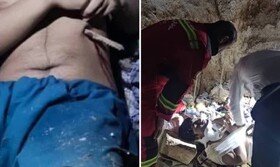 ‌سقوط کارگر ساختمانی از ارتفاع در شیراز