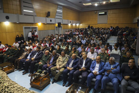 نخستین کنگره ۱۱۹ شهید امدادگر دفاع مقدس و مقاومت جمعیت هلال احمر استان کرمان 