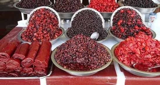 عکس دریافتی از سازمان غذا و دارو. این ترش مزههای غیر بهداشتی را نخرید