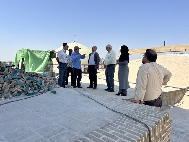 گنبد حرم حضرت جعفربن موسی الکاظم (ع) پیشوا به شکل دوران صفویه باز میگردد