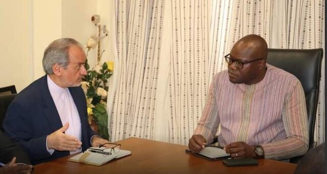 دیدار سفیر ایران با وزیر اقتصاد و دارایی بورکینافاسو دیدار سفیر ایران با وزیر اقتصاد و دارایی بورکینافاسو