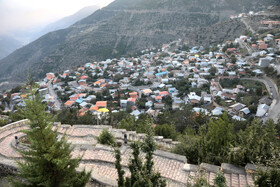 نمایی از شهر آلاشت از توابع سوادکوه مازندران