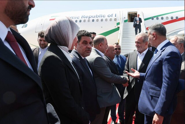 سومین روز سفر رئیسجمهور به عراق؛ تاکید پزشکیان بر رفتار دوستانه با همسایگان