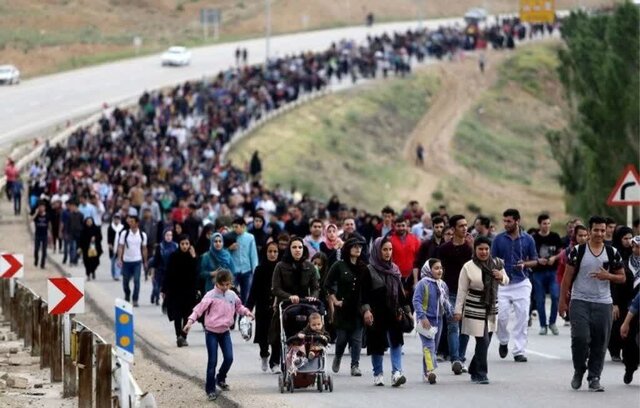 عکس تزئینی است برگزاری پیادهروی خانوادگی در بجنورد