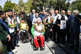 علیرضا مختاری، قهرمان و دارنده مدال برنز در رشته پارادومیدانی، هادی نوری، قهرمان و دارنده مدال نقره در رشته پاراتیراندازی با کمان، حامد حق شناس، قهرمان و دارنده مدال نقره در رشته پاراتکواندو و هاجرصفرزاده قهرمان و دارنده مدال نقره در رشته پارادومیدانی نابینایان در پارالمپیک پاریس و فاطمه امینی عضو تیم ملی تیراندازی