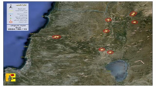 بمباران مقر ذخیره هنگ شمال و پایگاه ذخیره لشکر الجلیل در «عمیعاد» توسط حزبالله
