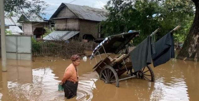 عکس: EPA طوفان «یاگی» در میانمار؛ هزاران نفر مجبور به ترک خانههای خود شدهاند