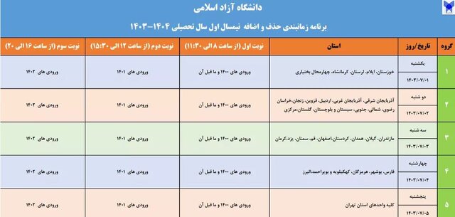 انتخاب واحد دانشگاه آزاد به هفته بعد موکول شد