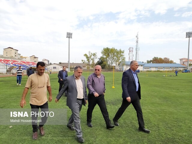 ورزشگاه وحدت آستارا آماده برگزاری رقابتهای فوتبال لیگ دسته اول کشور است