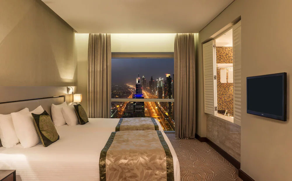 اتاقهای هتل میلینیوم پلازا دبی