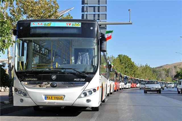 آغاز به کار دو دستگاه اتوبوس جدید در ناوگان حمل و نقل عمومی شهرکرد