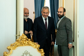 دیدار علیاکبر احمدیان با سرگئی شویگو، دبیران شورای امنیت ملی ایران و روسیه