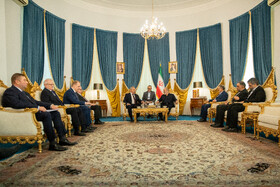 دیدار علیاکبر احمدیان با سرگئی شویگو، دبیران شورای امنیت ملی ایران و روسیه