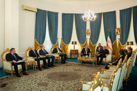 دیدار علیاکبر احمدیان با سرگئی شویگو، دبیران شورای امنیت ملی ایران و روسیه