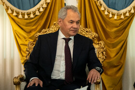 سرگئی شویگو، دبیر شورای امنیت ملی روسیه در دیدار با علیاکبر احمدیان دبیر شورای امنیت ملی کشورمان