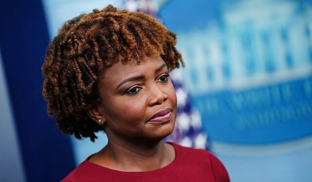 «کارین ژان پییر» سخنگوی کاخ سفید واکنش کاخ سفید به اظهارات پزشکیان درباره مذاکرات هستهای