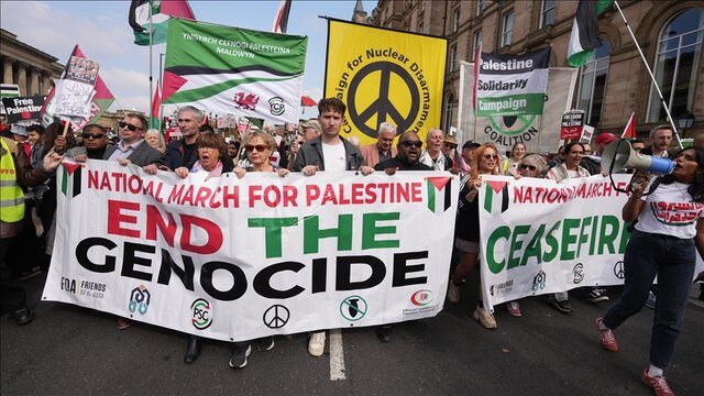 راهپیمایی حمایت از فلسطین در رم، ایتالیا راهپیمایی در رم و لیورپول در حمایت از فلسطین