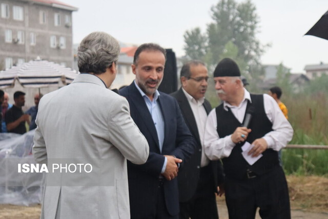 برگزاری جشنواره ورزش های شالیزاری در آستانه اشرفیه