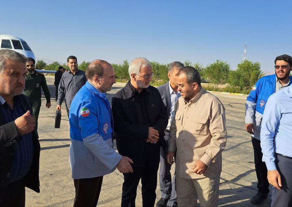 وزیر کشور برای بررسی حادثه معدن معدن جوی وارد طبس شد