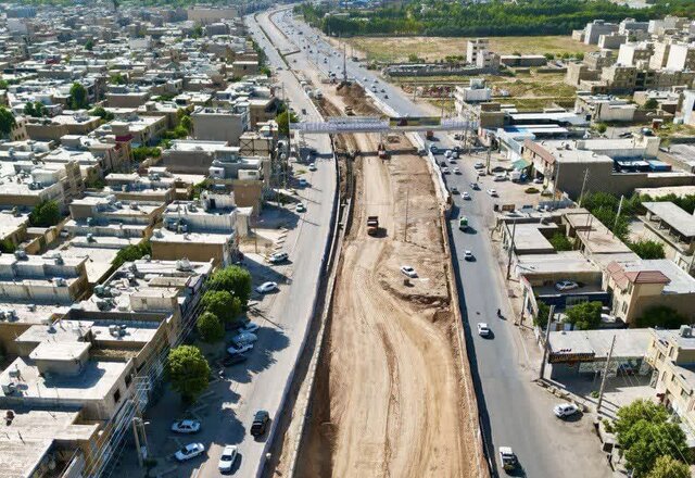 عکس آرشیوی است بزرگترین زیرگذر جنوب کشور در شیراز افتتاح میشود