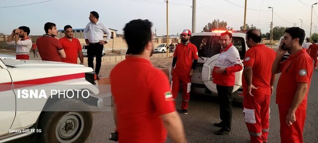 مصدومیت ۶ نفر در نفجار شهرک صنعتی گرمسار/ مصدومیت ۴ آتشنشان+ فیلم