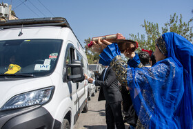 استقبال از گردشگران کشوری  کمپر با میزبانی شهر شیراز