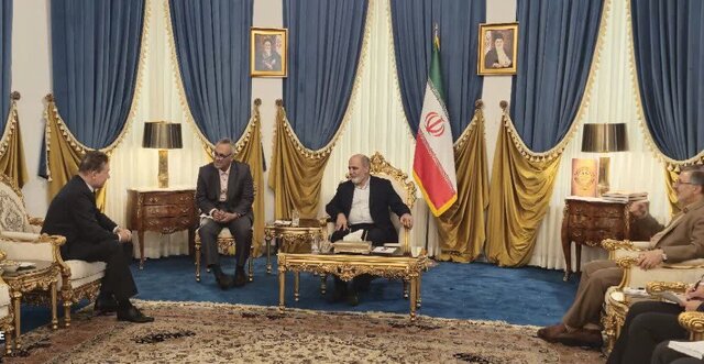 دیدار رئیس گازپروم روسیه با دبیر شورای عالی امنیت ملی دیدار رئیس گازپروم روسیه با دبیر شورای عالی امنیت ملی