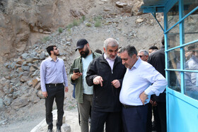 بازدید معاون وزیر راه و شهرسازی و نایبرئیس مجلس شورای اسلامی از پروژه راهآهن اردبیل-میانه
