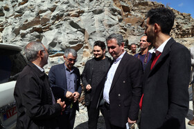 بازدید نمایندگان اردبیل در مجلس شورای اسلامی از پروژه راهآهن اردبیل-میانه